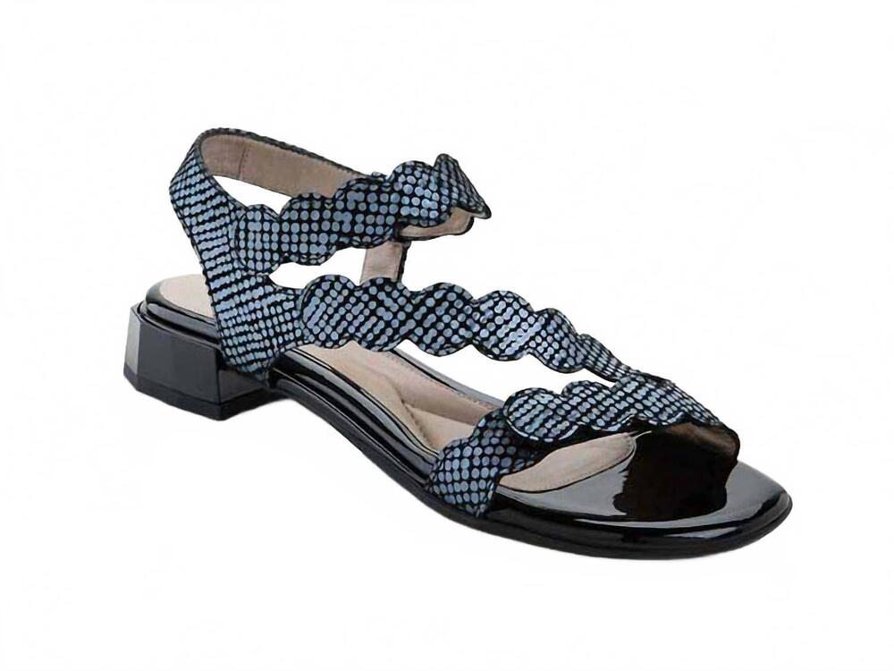 NEW BEAUTIFEEL women's musa sandals in black indigo